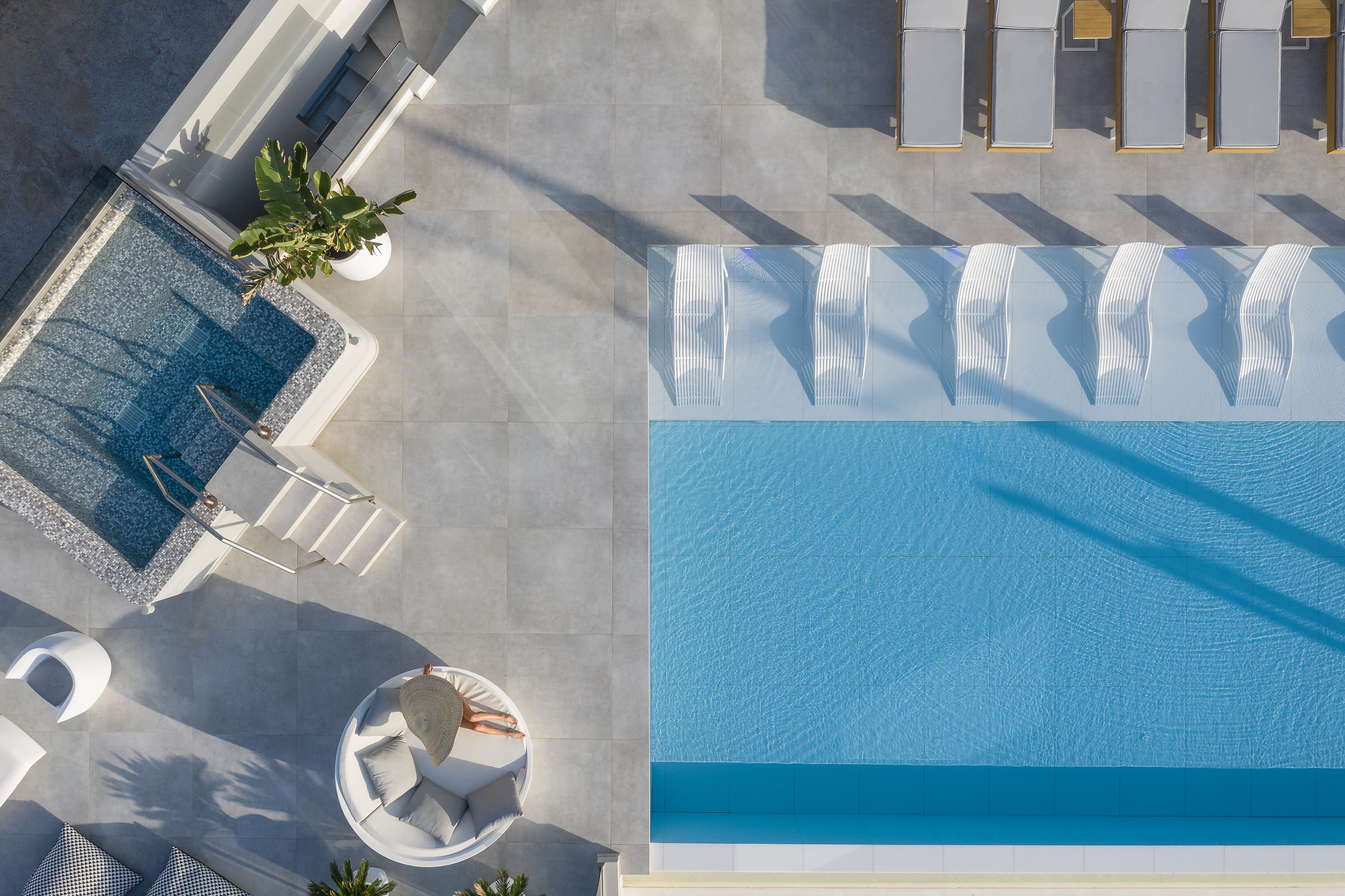 The outdoor pool area will be a favourite spot in summer months.